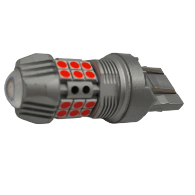Светодиод FARDEUS P-7443-R-LENS, 3030-27SMD, 1.6W/160LM, красные, биполярные, 12-24V